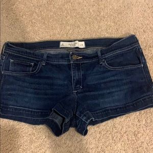 Abercrombie jean shorts size 10